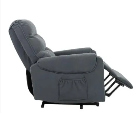 Горячая продажа напольное кожаное кресло с электроприводом, кресло с откидной спинкой, диван