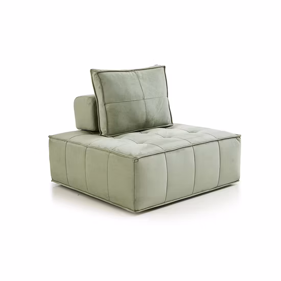 Современный одноместный тканевый диван с возможностью подъема и подъемником для пожилых людей.