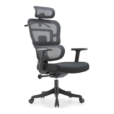 Эргономичное вращающееся офисное кресло для руководителя с сетчатой ​​структурой